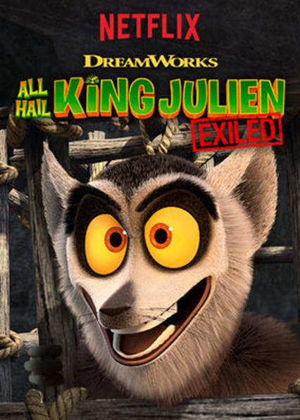 Да здравствует король Джулиан: Изгнанный / All Hail King Julien: Exiled (2017) 